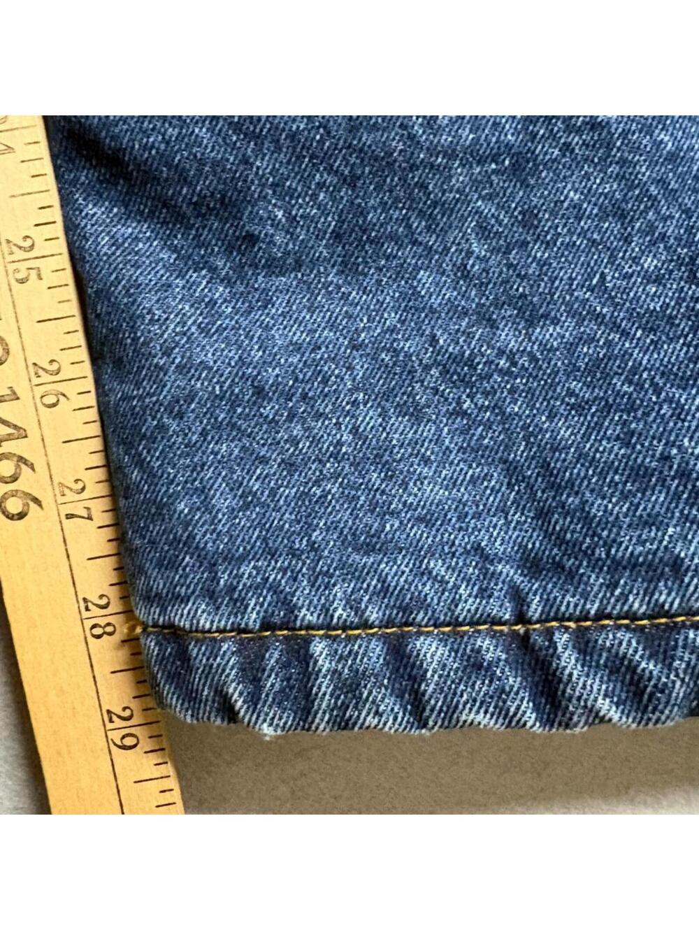 Guide Gear Thinsulate Lined Jeans Mens 48x30 Blue Denim Insulated Work Pants